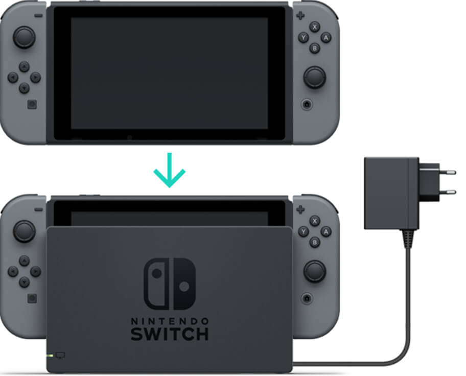 Nintendo Switch - Opladning -