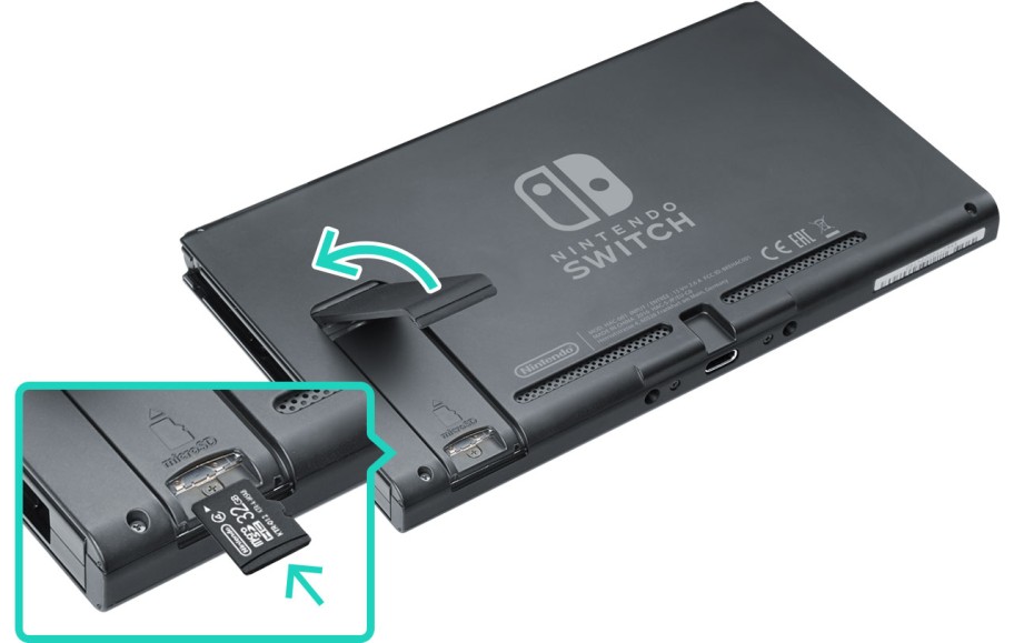 microSD-kort Nintendo