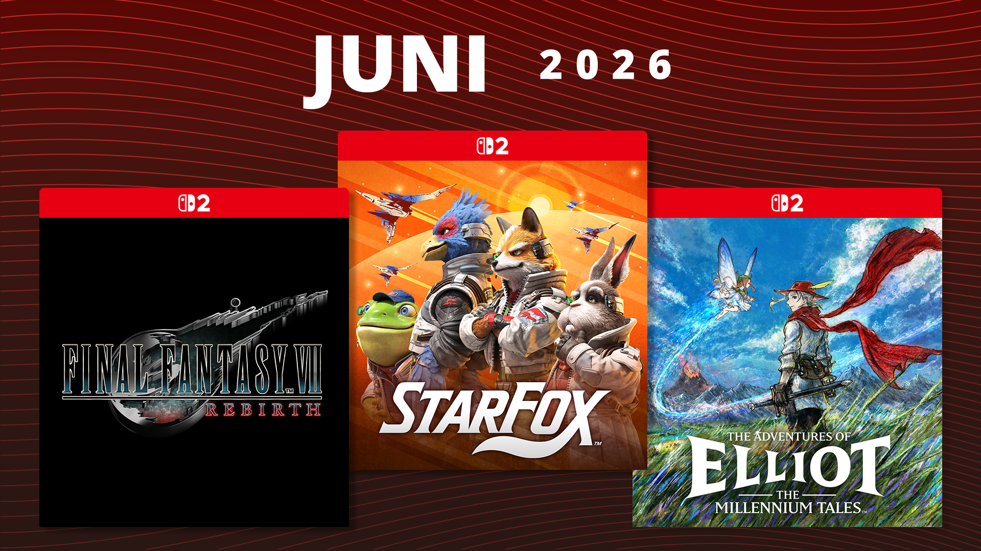 Kommende spil - Juni 2026
