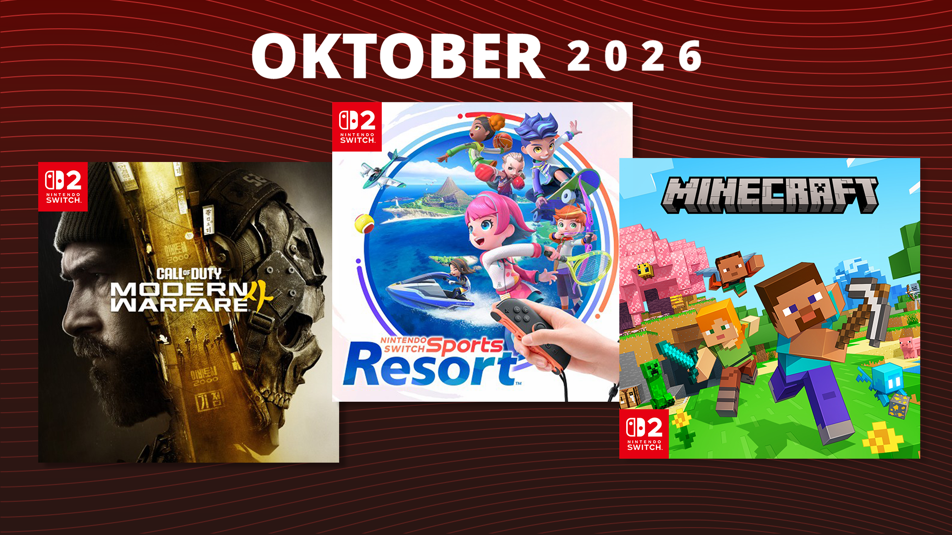 Kommende spil – oktober 2026