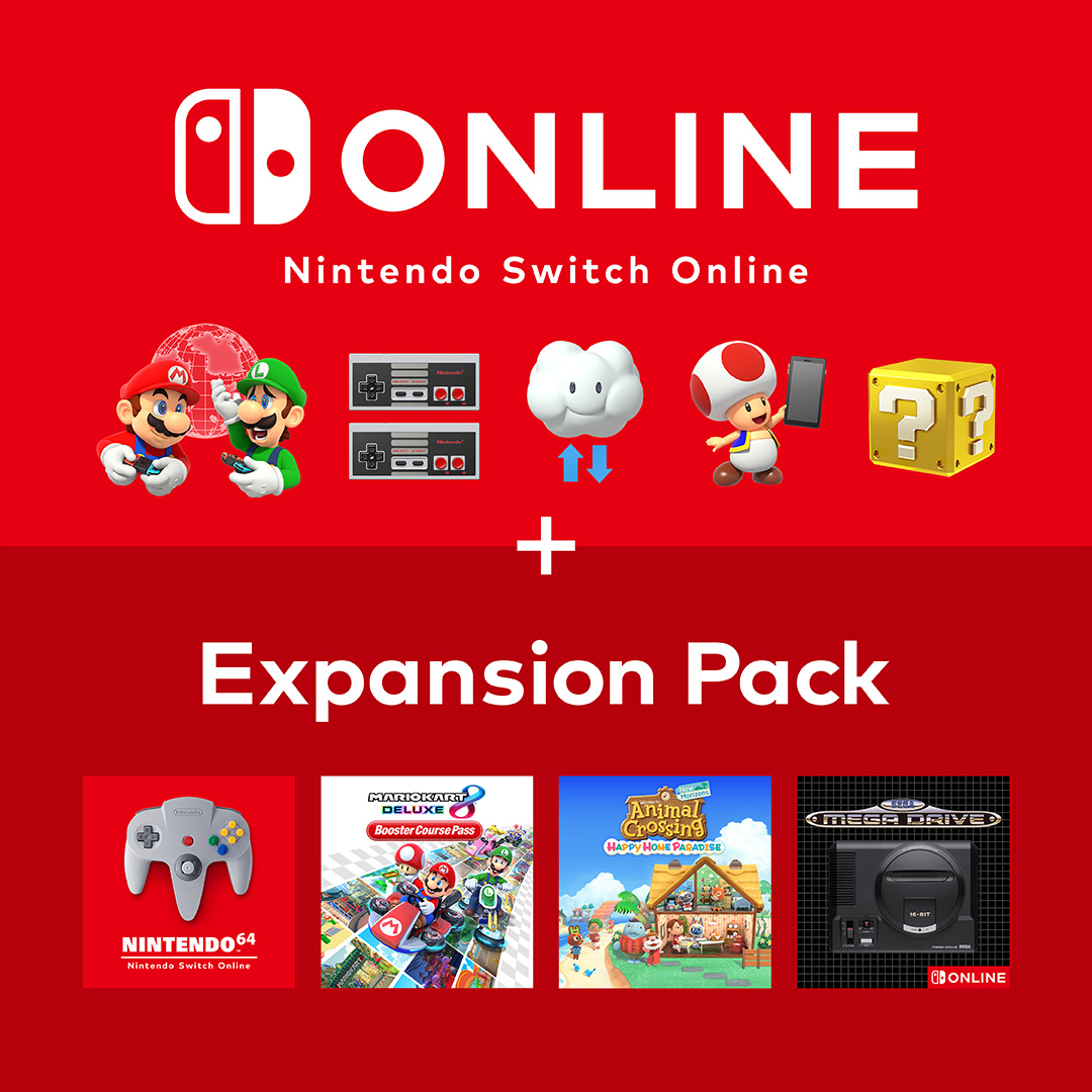 Nintendo Switch Online + Expansion Pass membership