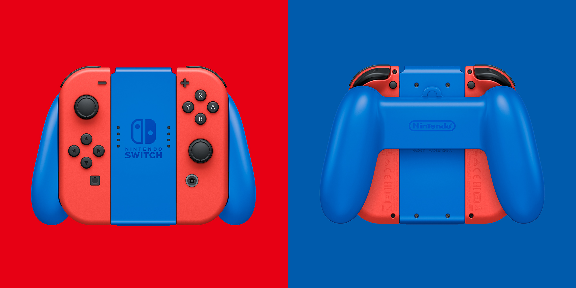 venstre til stede Larry Belmont Nintendo Switch Mario Red & Blue Edition - Nintendo