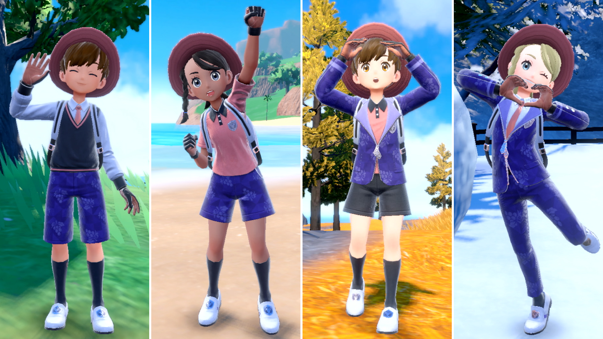 New Uniform InfoPack Pokémon Violet