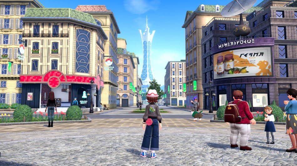A luminous metropolis