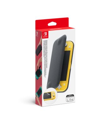 Nintendo Switch Lite flip cover & screen protector