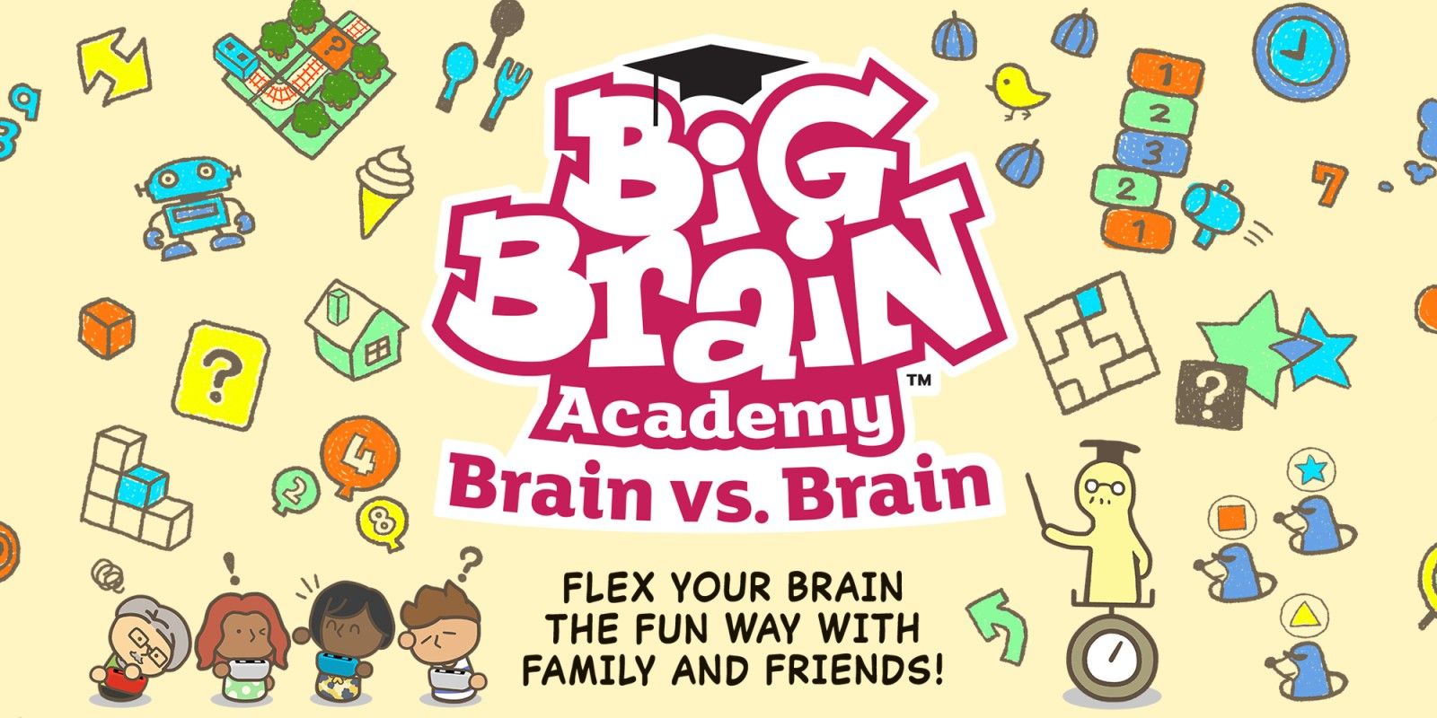 Prøv demoversionen af Big Brain Academy: Brain Vs. Brain!